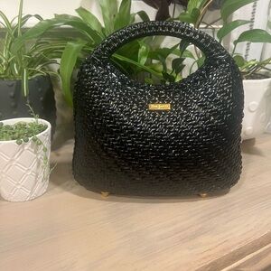 Eric Javits black woven bag